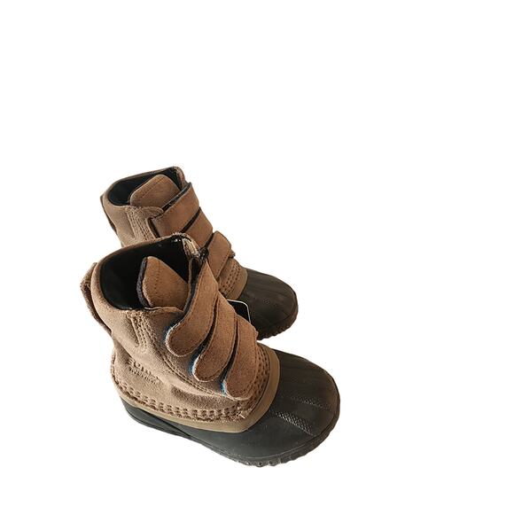 Sorel Children's Cheyanne II Strap Khaki Waterproof Boots SZ 8 Weather-Resistant - Picture 8 of 8
